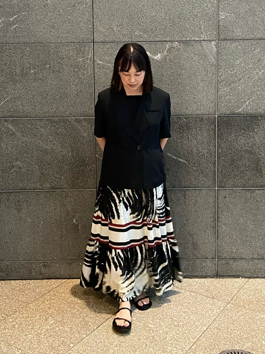 ADORE | ◇モダントライバルプリントスカート | Rakuten Fashion(楽天
