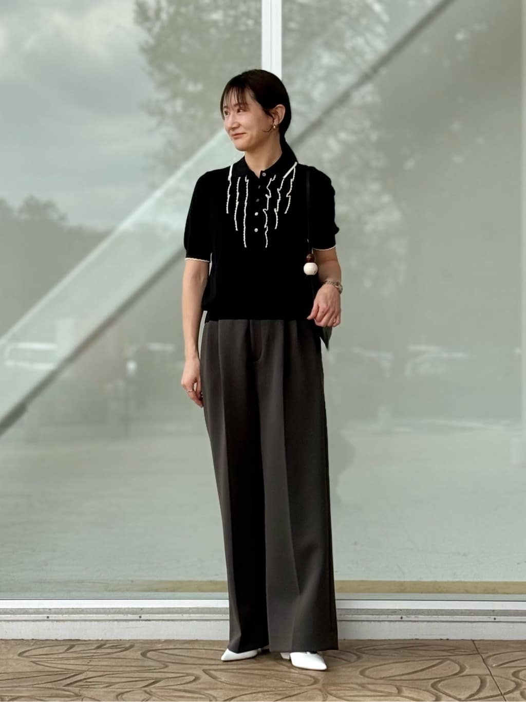 UNITED ARROWS LTD. OUTLET | スカラップ フリル ショートスリーブ
