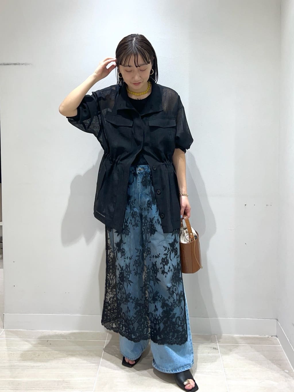 GALLARDAGALANTEの【前後2way】ハイツイストリブタンクを使ったコーディネートを紹介します。｜Rakuten Fashion(楽天ファッション／旧楽天ブランドアベニュー)7007993
