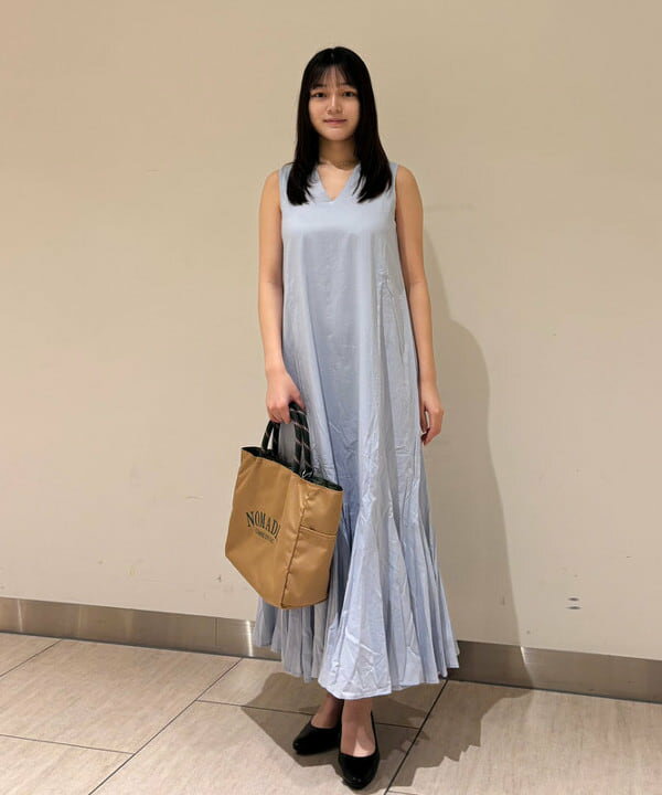 Demi-Luxe BEAMS | 【別注】MARIHA / 夏の月影 ワンピース ソリッド