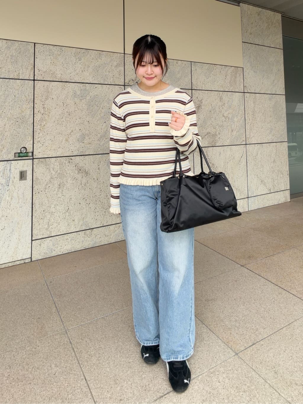 russet | クラウズナイロンラウンドフラットポーチ | Rakuten Fashion