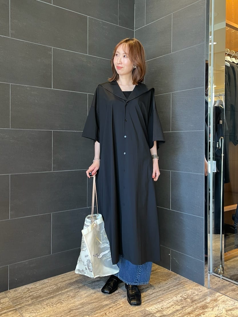 UNITED ARROWS | <ASTRAET>セーラーカラー シャツワンピース | Rakuten