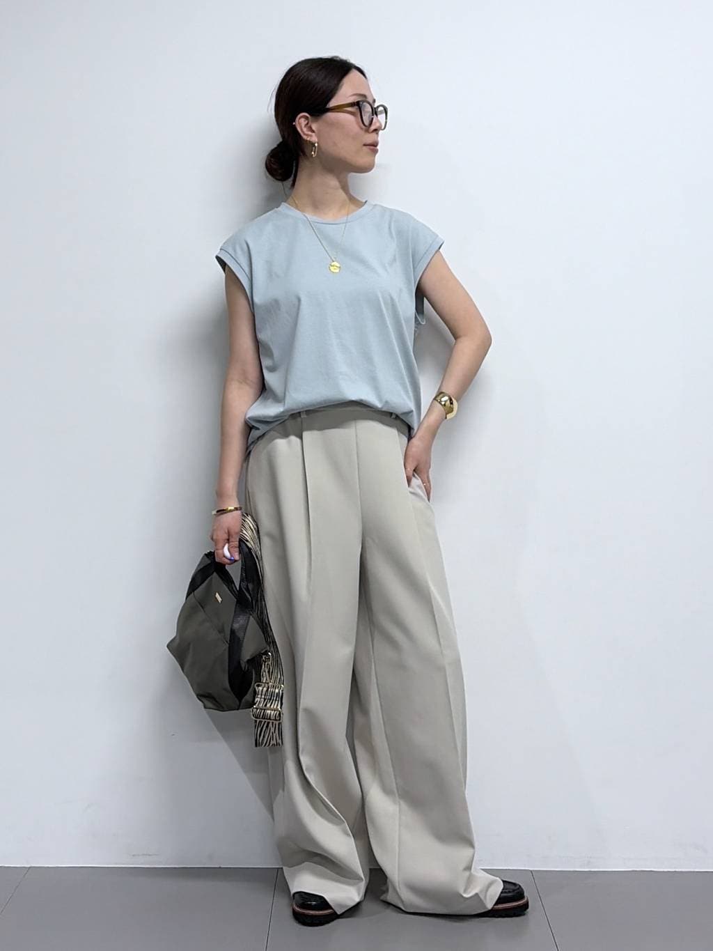 BARNYARDSTORM | 二重織ワイドパンツ | Rakuten Fashion(楽天