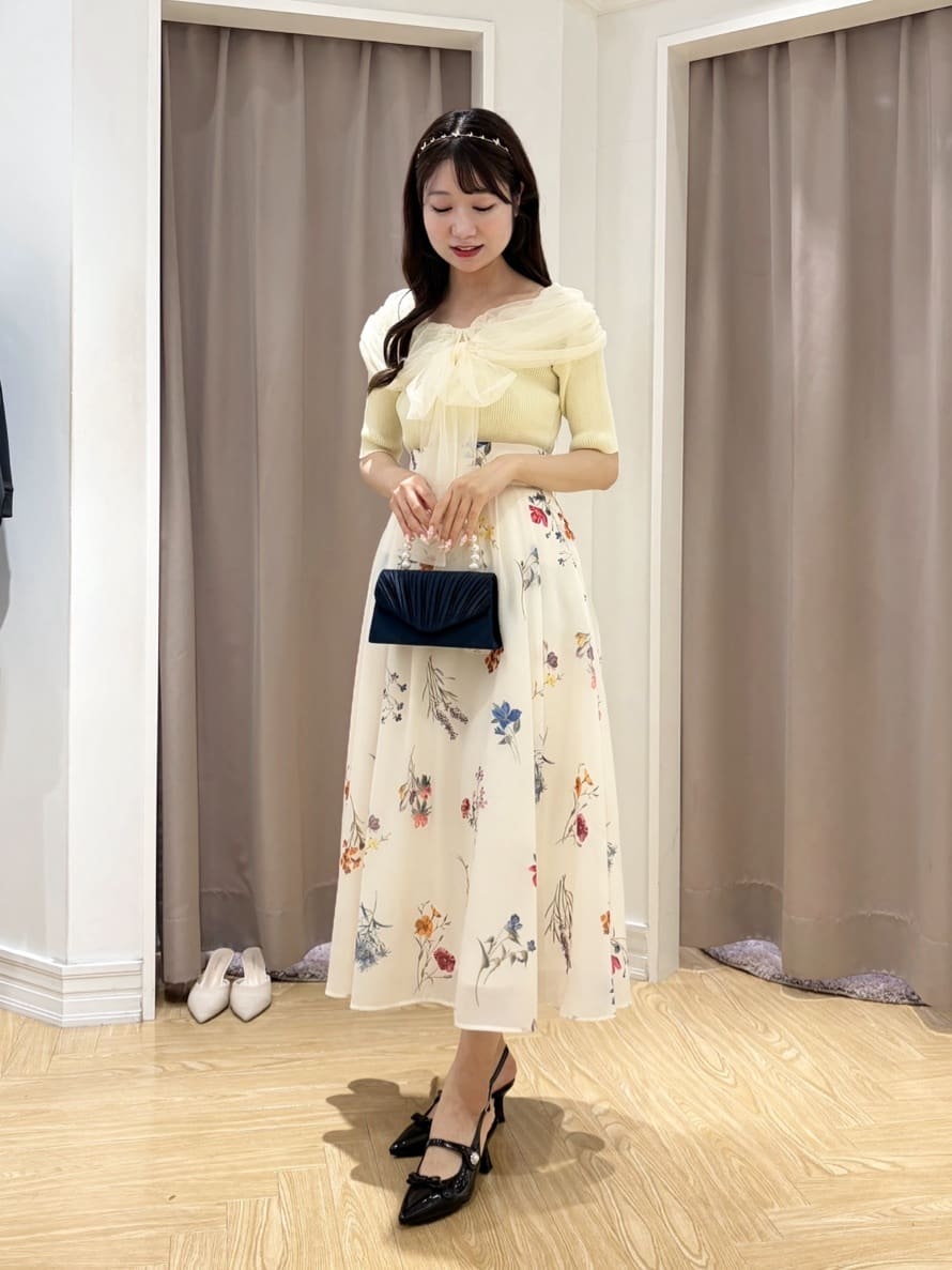 WILLSELECTION | ボタニカルフラワーシアータックスカート | Rakuten