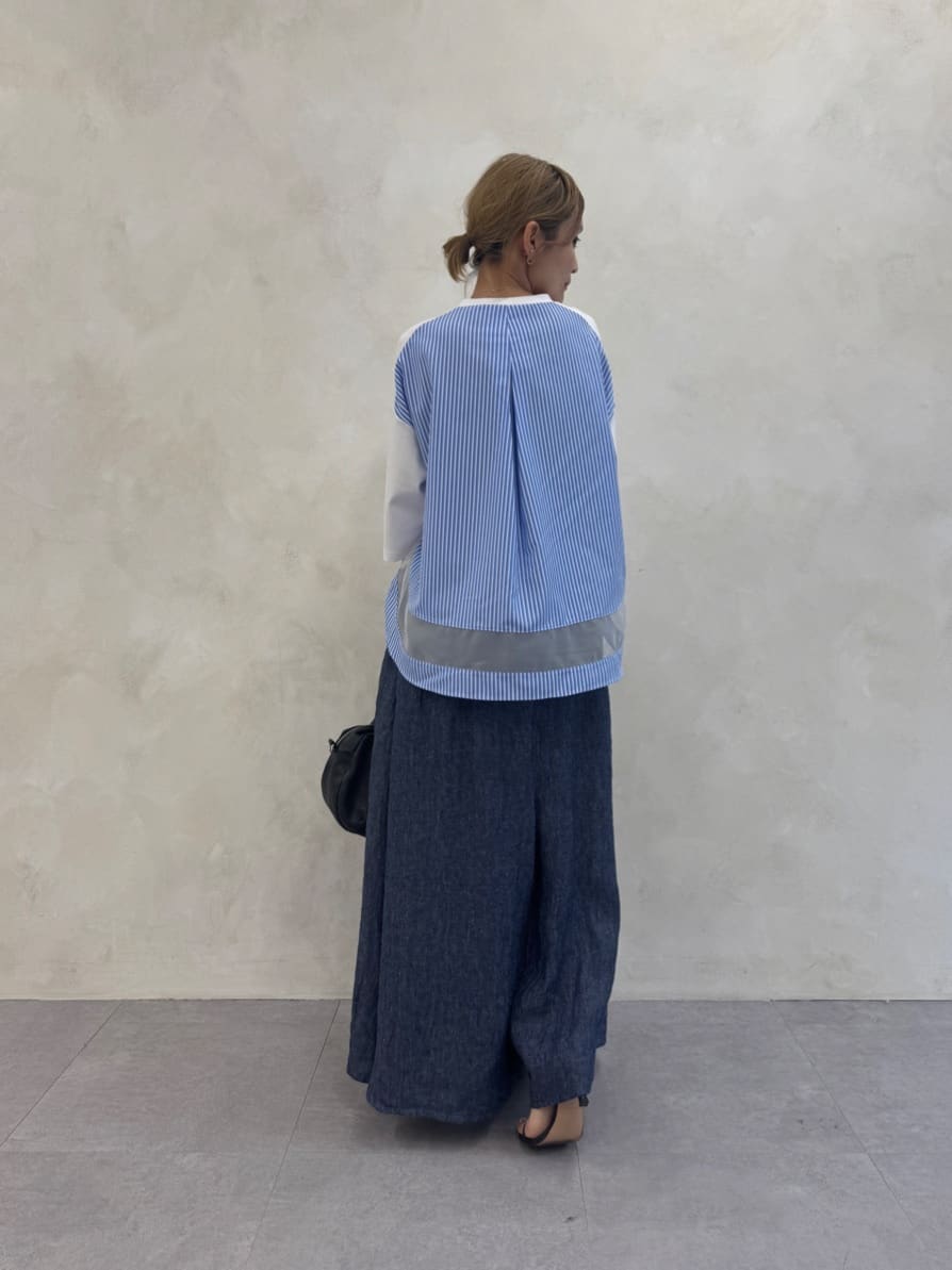 BEARDSLEY | ストライプコンビカットソー | Rakuten Fashion(楽天