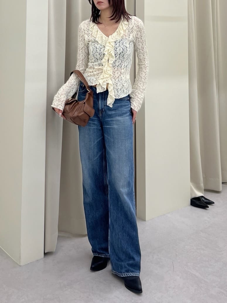 moussy | LACE RUFFLE トップス | Rakuten Fashion(楽天ファッション