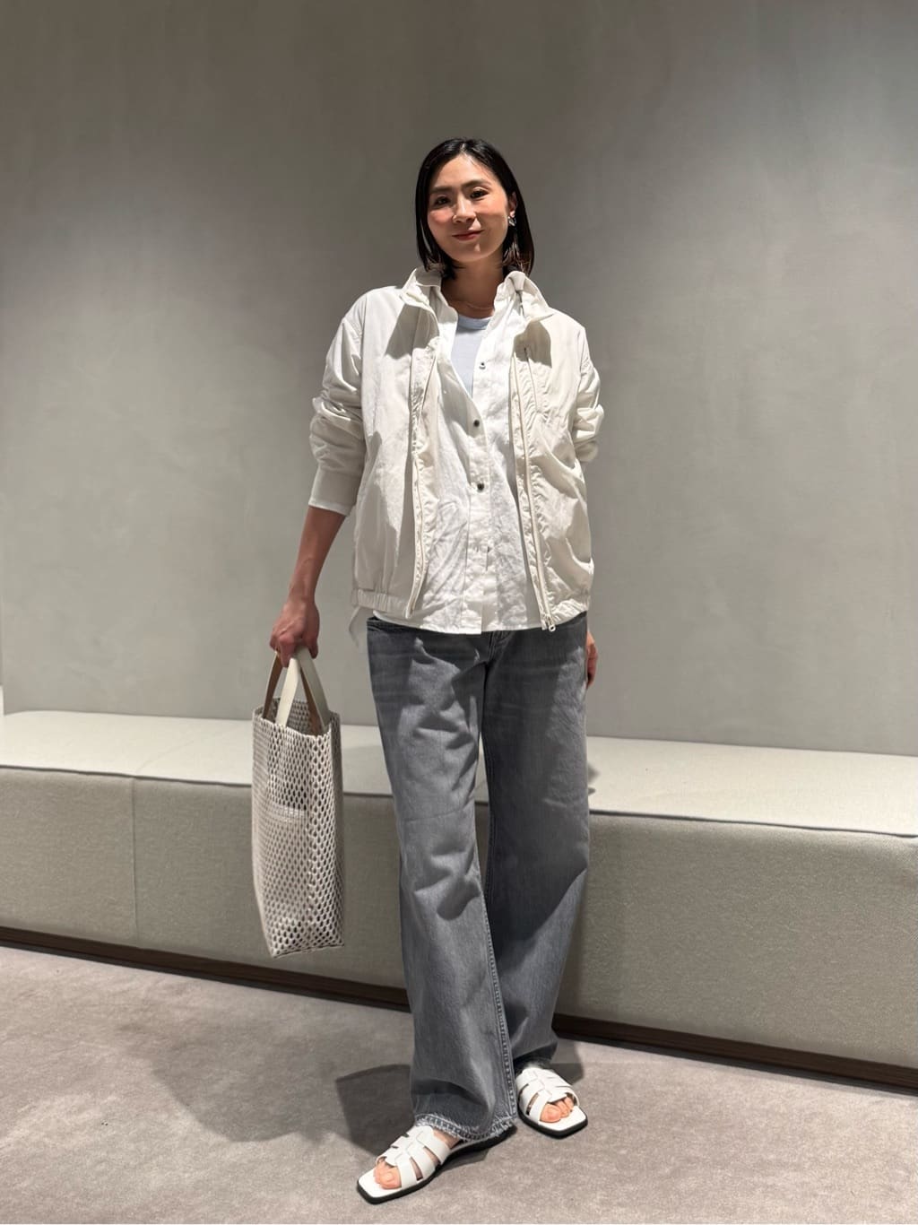 UNITED ARROWS | <conte>コットン シアー クルーネックカットソー