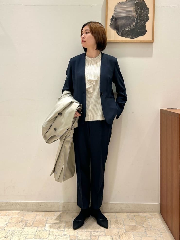UNITED ARROWS LTD. OUTLET | リネンライクドビー Vネックジャケット