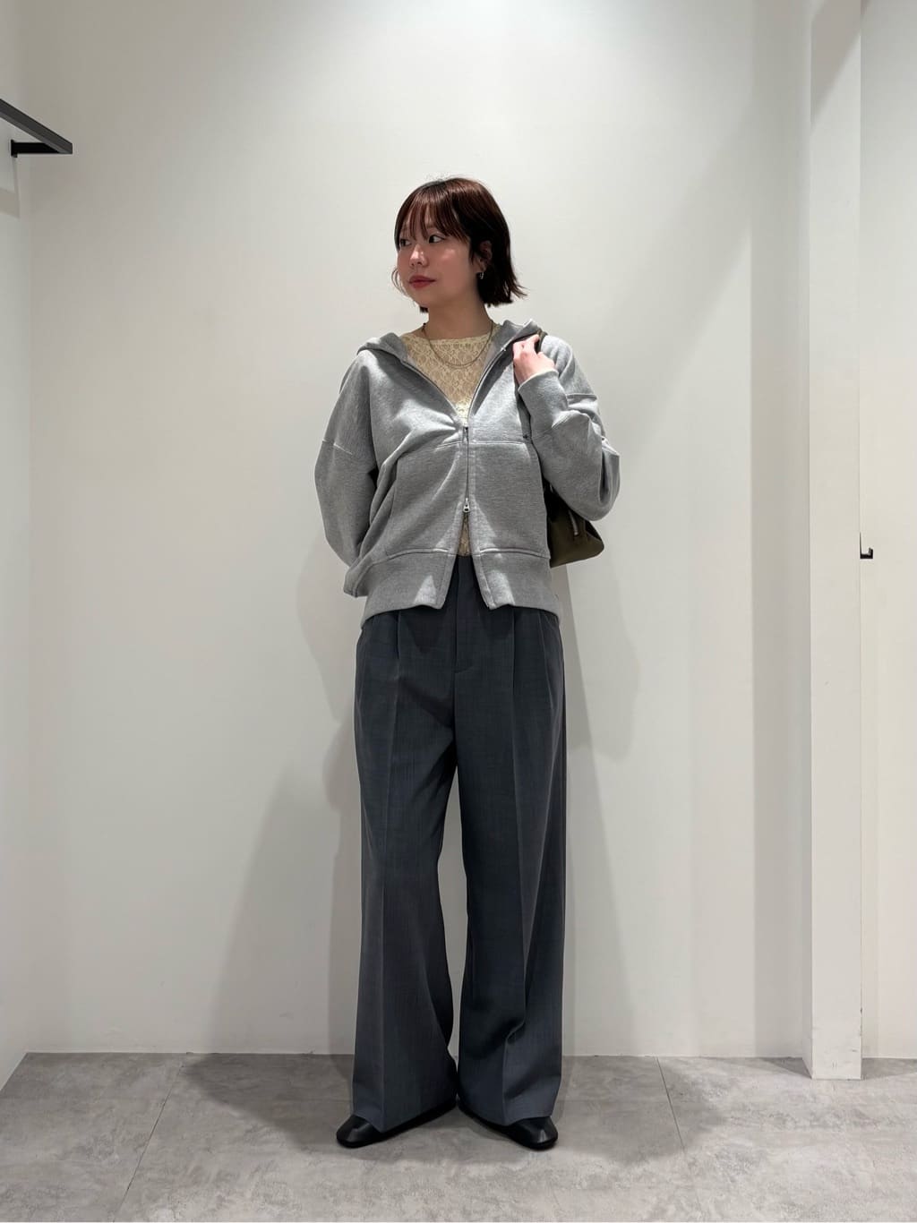 BEAUTY&YOUTH UNITED ARROWS | ポリエステルブレンド 2タック タブ