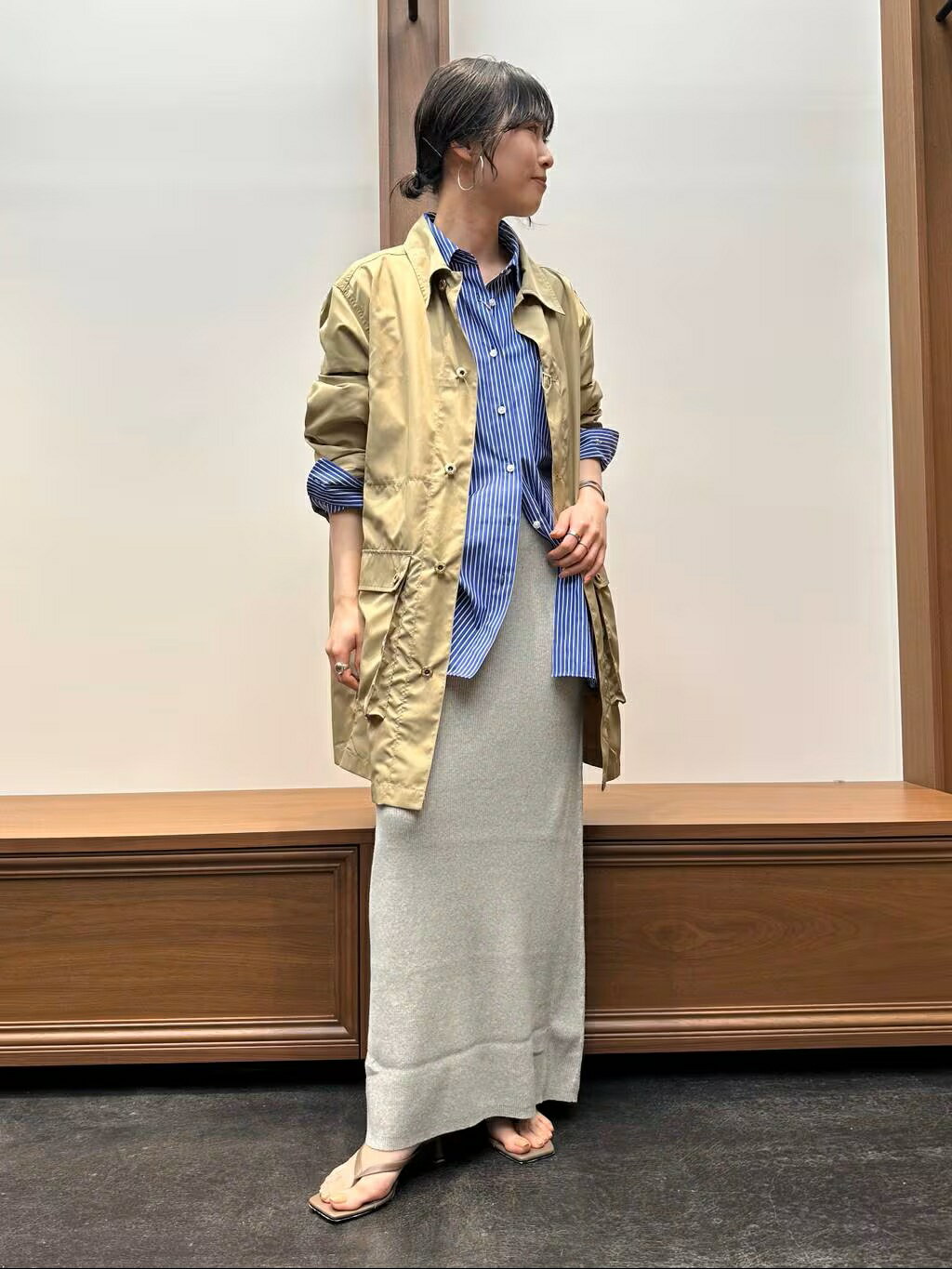 Curensology &RCビッグシャツ Curensology｜<&RC>イングレインビッグシャツ | Rakuten Fashion(楽天