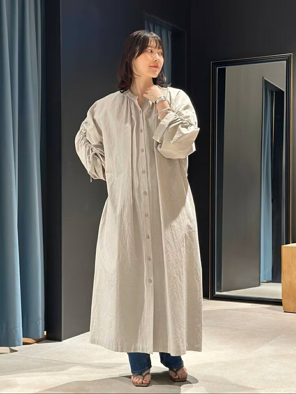 Curensology | コットンヘンプワンピース | Rakuten Fashion(楽天