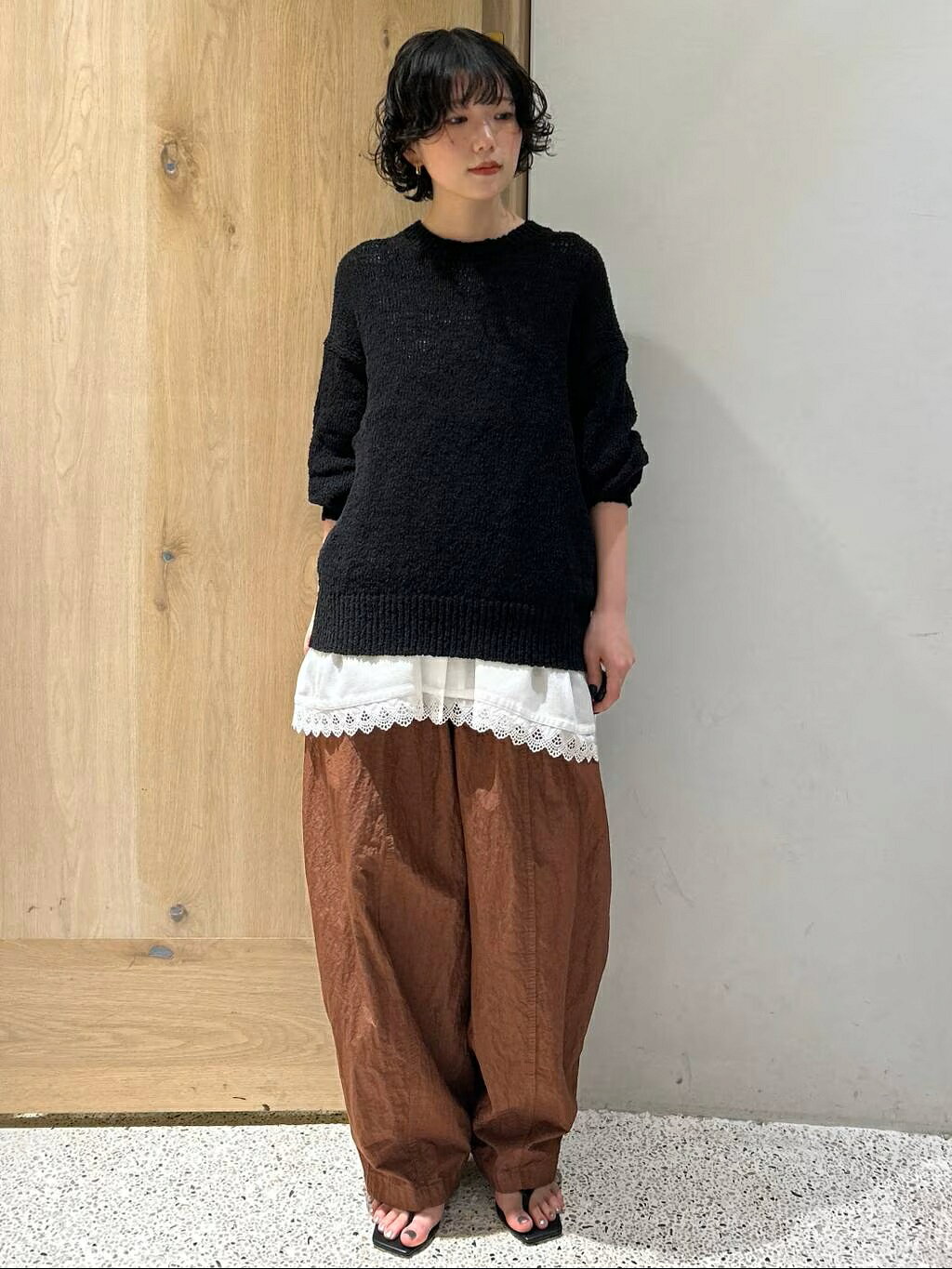 Curensology | ルーズニットプルオーバー | Rakuten Fashion(楽天