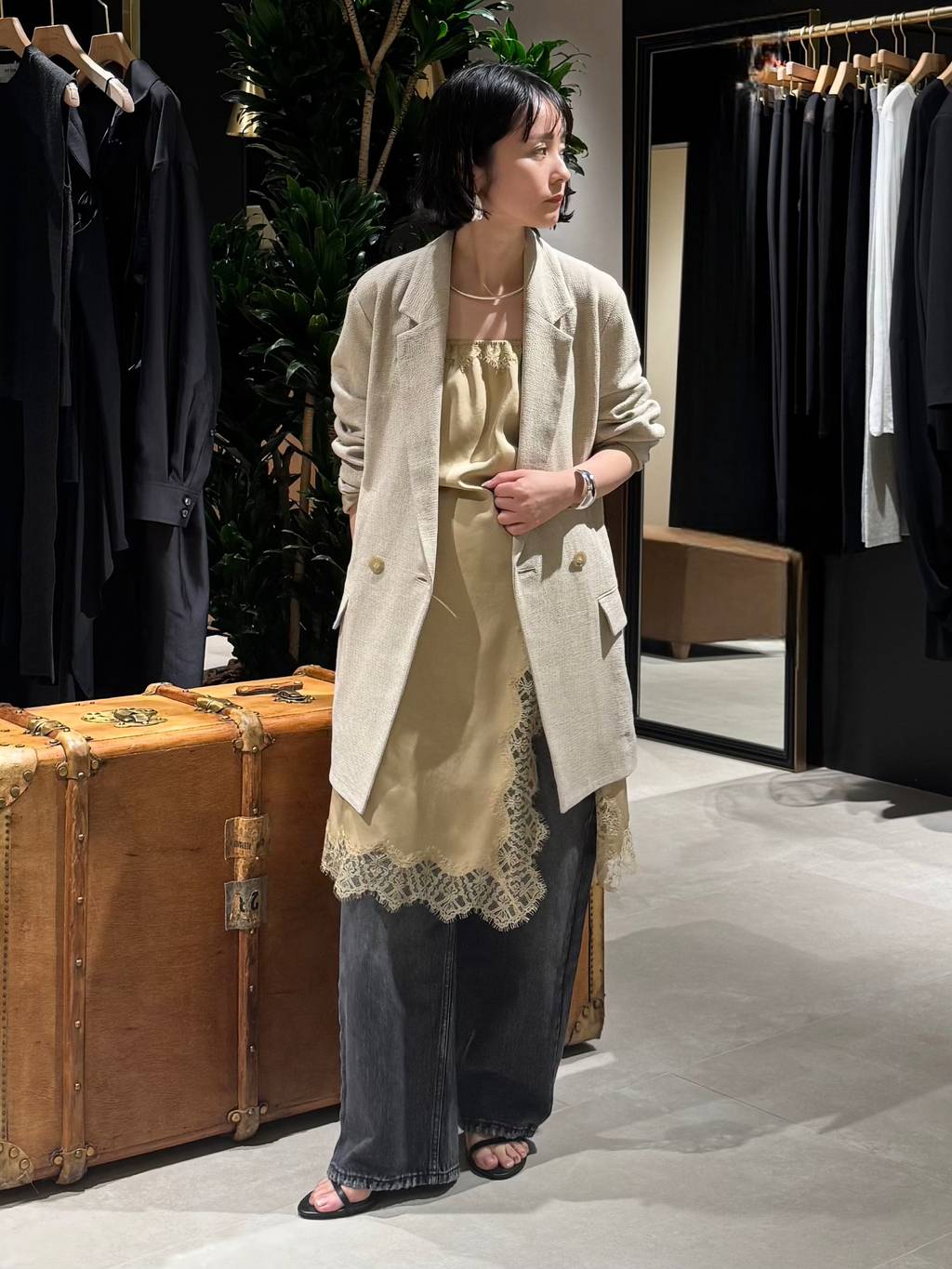 Curensology | 2WAYレーススリットスカート | Rakuten Fashion(楽天