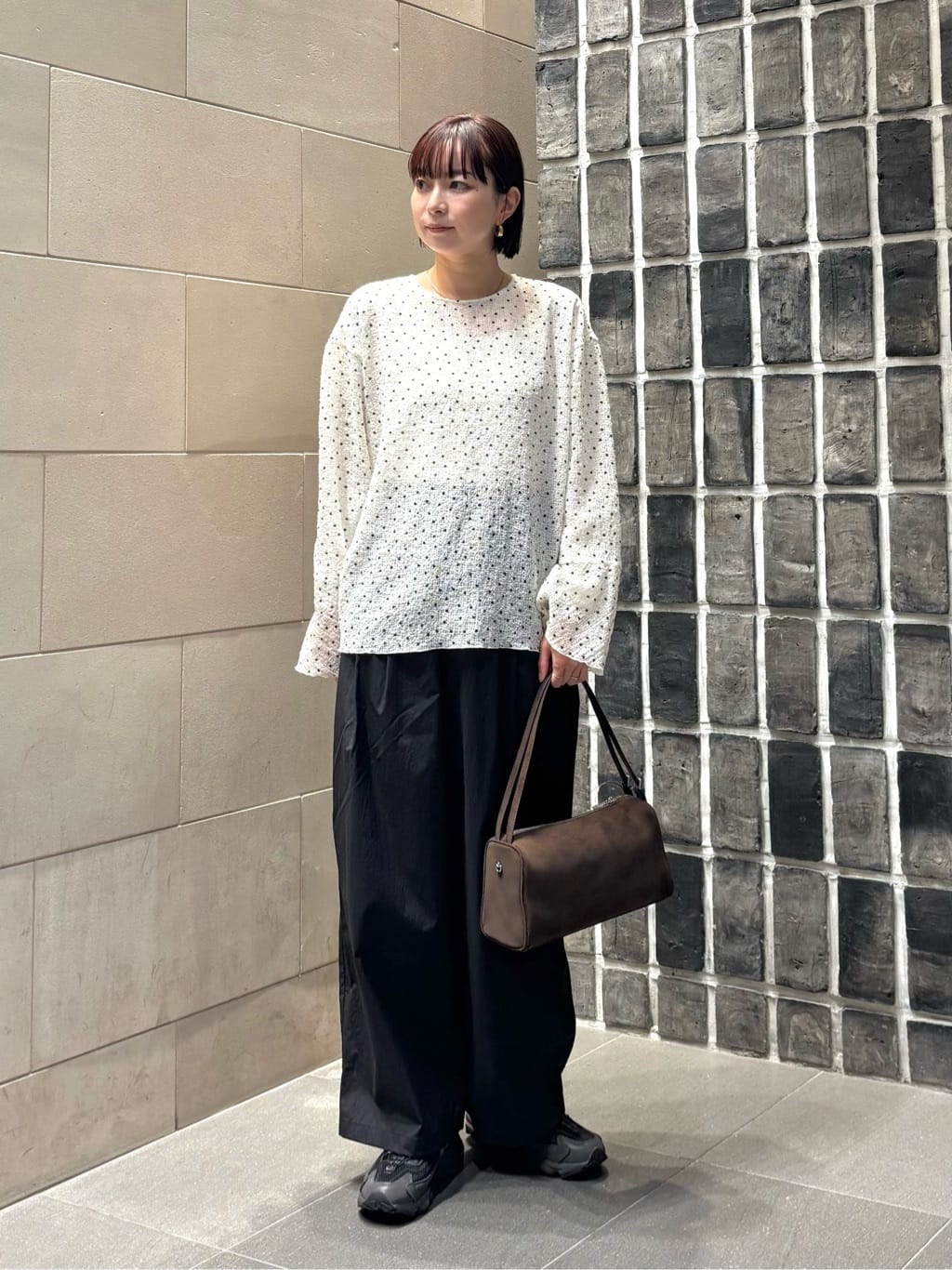 BEAUTY&YOUTH UNITED ARROWS | ポリエステル ドット シアー ブラウス