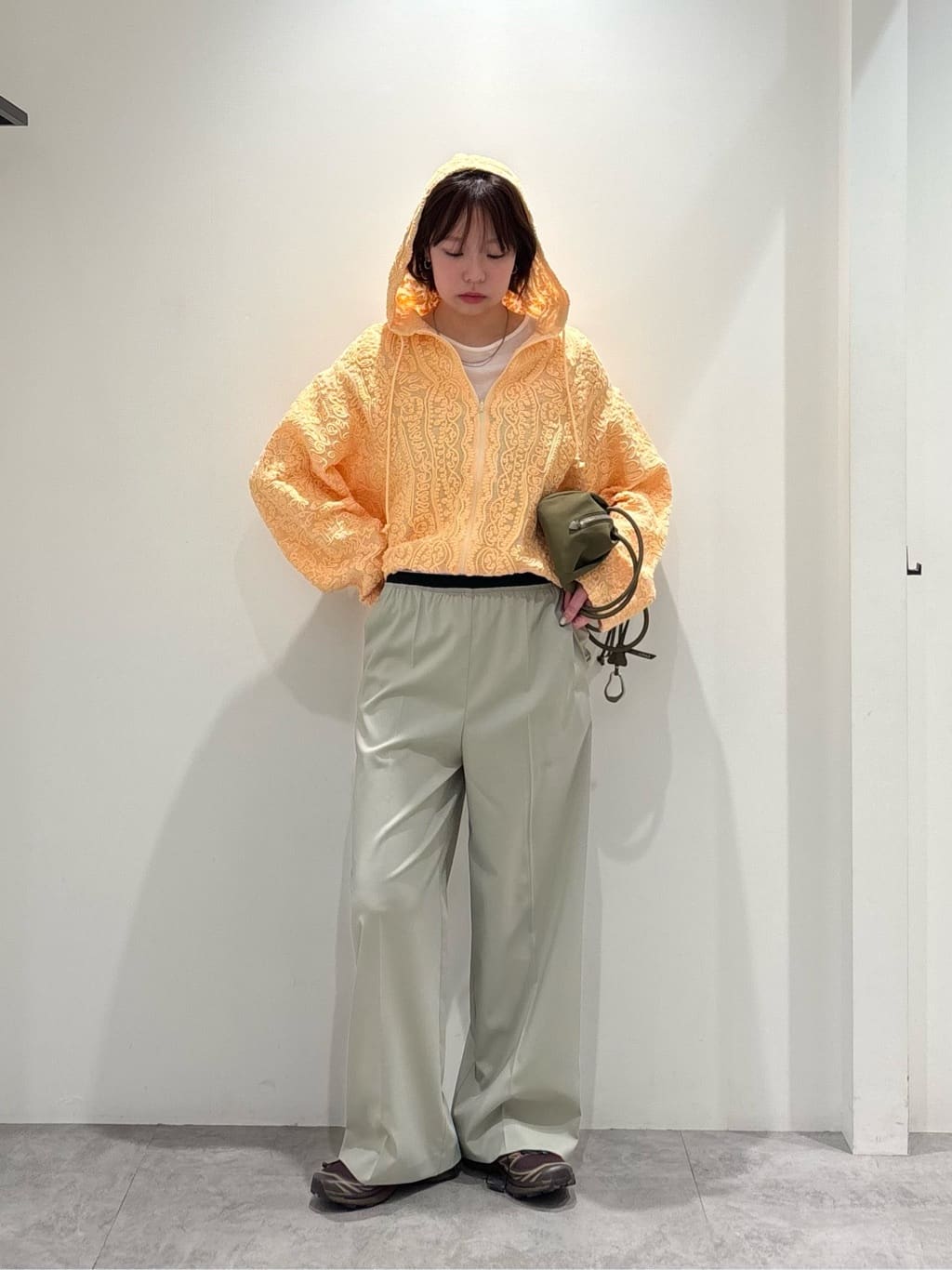 BEAUTY&YOUTH UNITED ARROWS | メッシュ エンブロイダリー フーディ