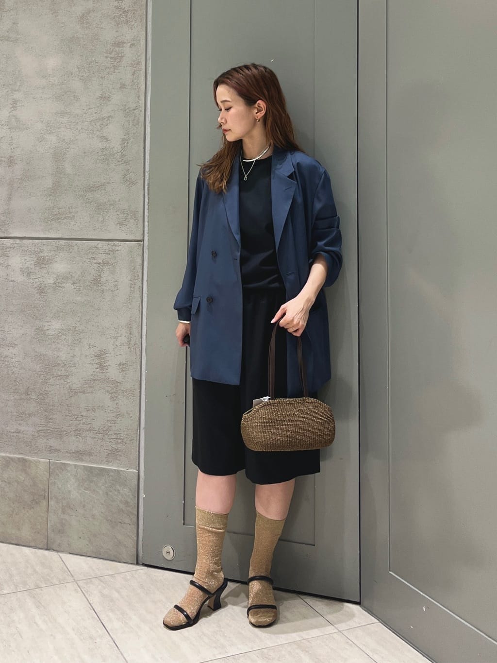 LOEFF ポリエステルボイル ジャケット　ブラック　サイズ0 LOEFF（ロエフ） ジャケット テーラードジャケット 「LOEFF