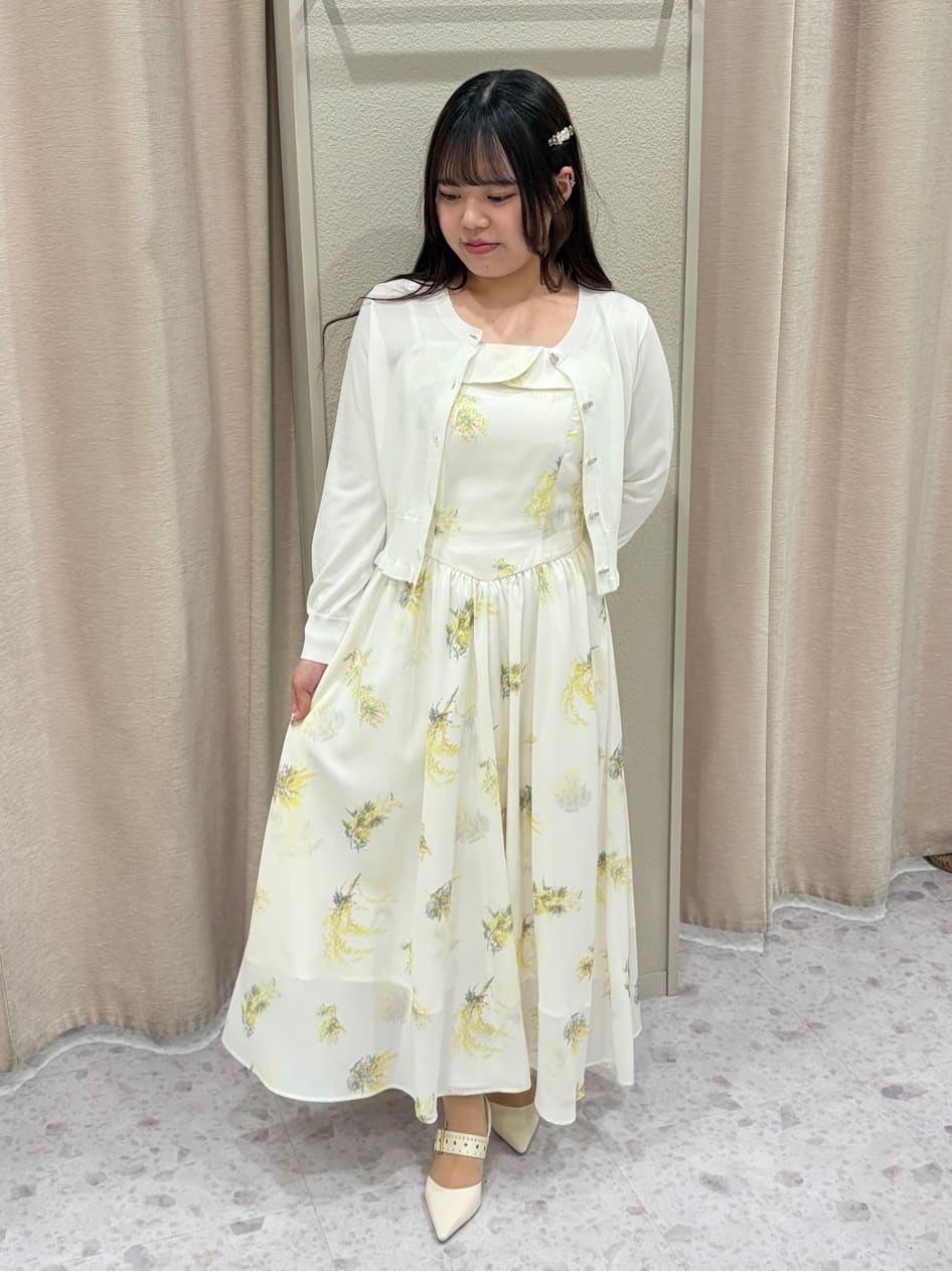 WILLSELECTION | ミモザプリントキャミワンピース | Rakuten Fashion