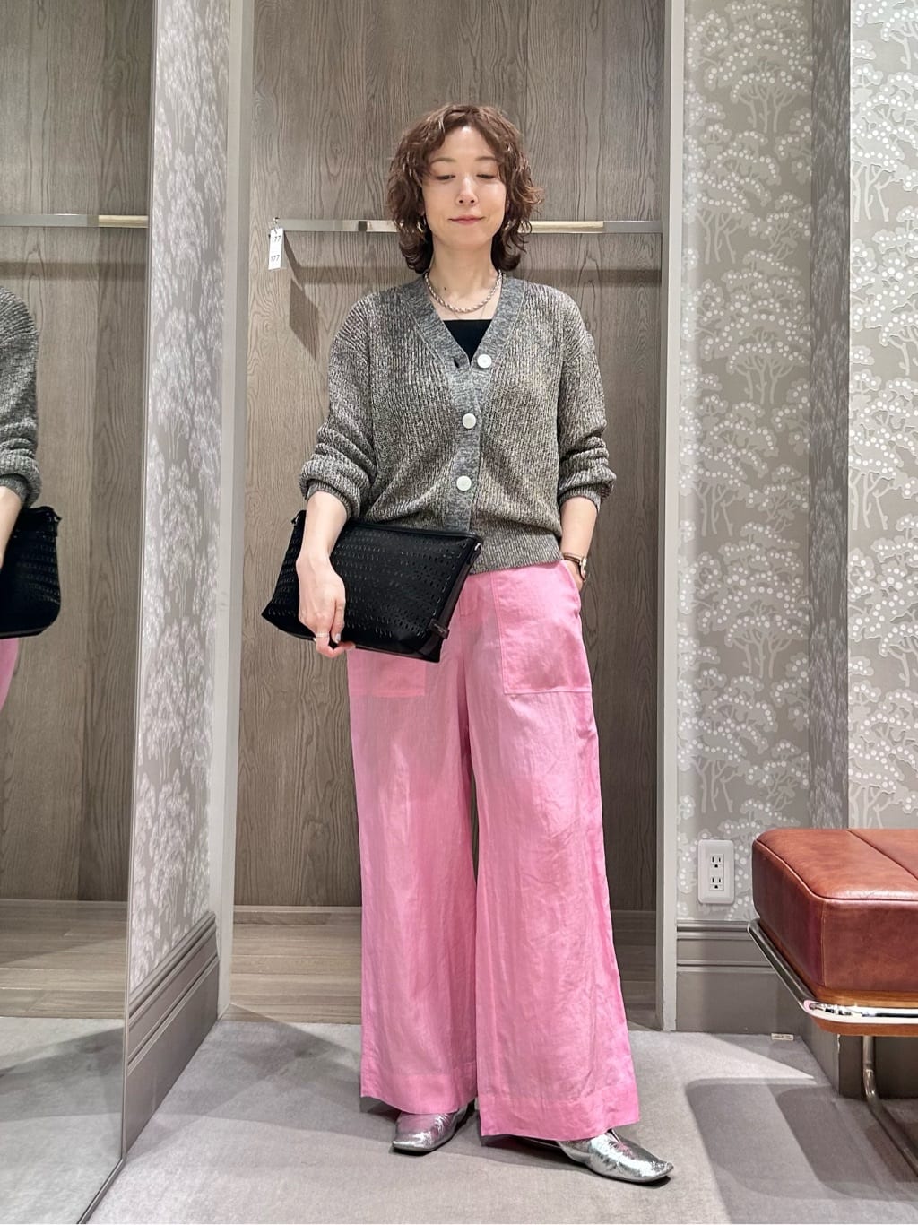 UNITED ARROWS | カラーヤーン Vネック カーディガン -ウォッシャブル