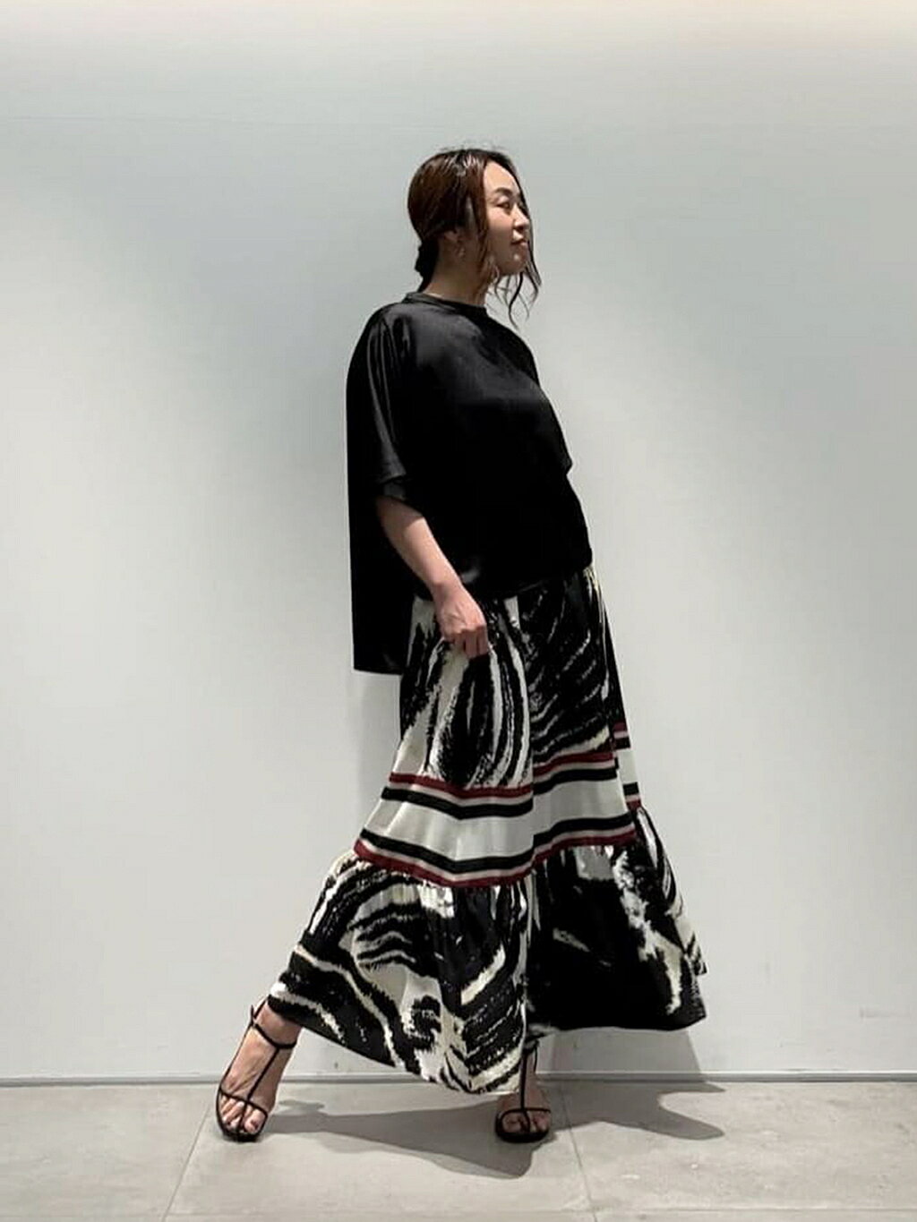 ADORE | ◇モダントライバルプリントスカート | Rakuten Fashion(楽天