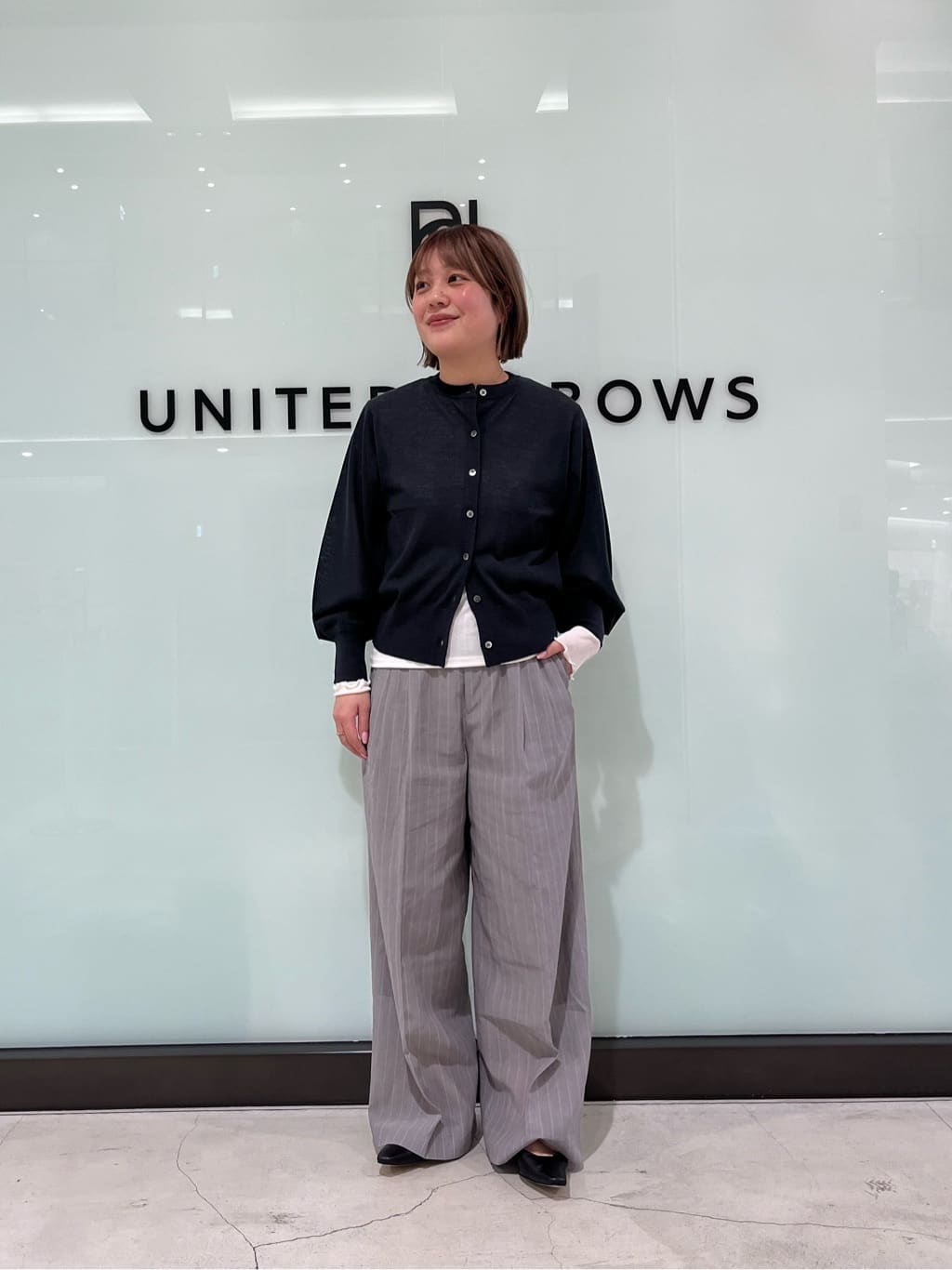 UNITED ARROWS LTD. OUTLET | ウールナイロン シアーカーディガン