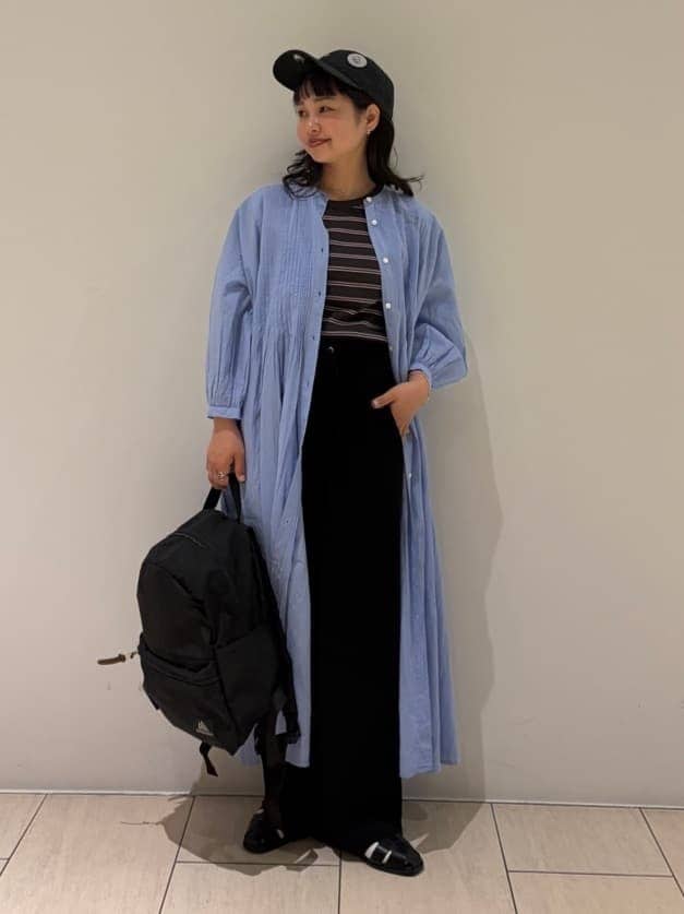 FREAK’S STOREのインド ピンタックワンピース /コットンワンピース 全5色を使ったコーディネートを紹介します。｜Rakuten Fashion(楽天ファッション／旧楽天ブランドアベニュー)7016624