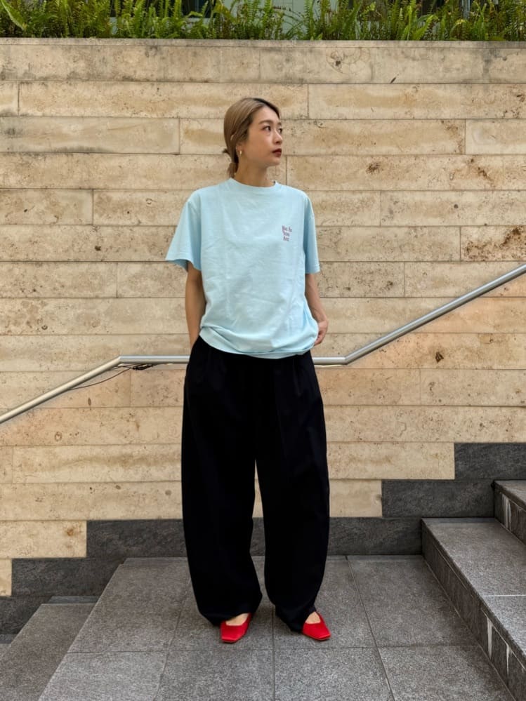 ６＜ROKU＞BE AS YOU ARE Tシャツ Lサイズ 6 tシャツ 半袖 「ROKU」BE AS YOU ARE Tシャツ レディース : ZOZOTOWN