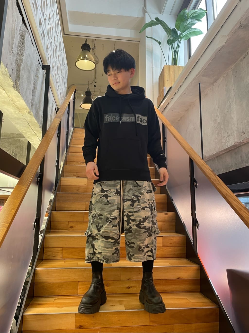 ROYAL FLASH | FACETASM/ファセッタズム/FACETASM×NEW ERA LOGO HOODIE