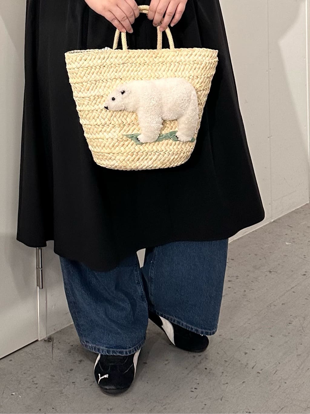 ear PAPILLONNERの《リバイバル/アニマル》キャラカゴバッグを使ったコーディネートを紹介します。｜Rakuten Fashion(楽天ファッション／旧楽天ブランドアベニュー)7018861