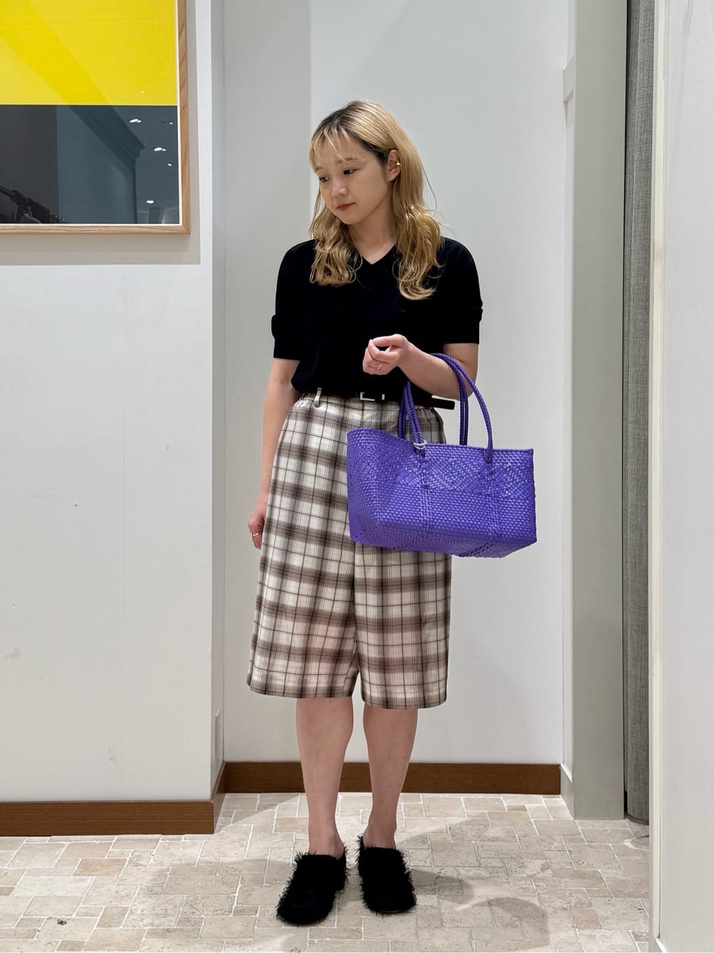 UNITED ARROWS LTD. OUTLET | <6(ROKU)>チェック ショートパンツ