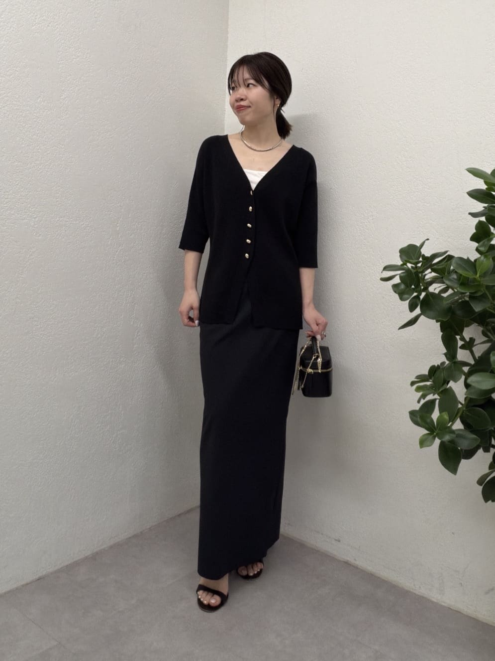 GALLARDAGALANTEの【3サイズ展開】ストレッチマキシタイトスカート2を使ったコーディネートを紹介します。｜Rakuten Fashion(楽天ファッション／旧楽天ブランドアベニュー)7019728