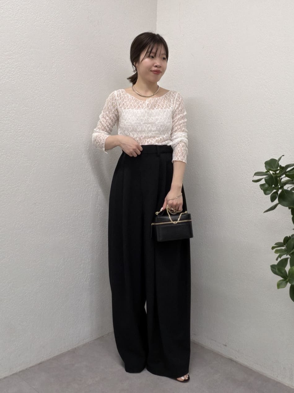 GALLARDAGALANTEの【La nature linge】NEWレースカットソーを使ったコーディネートを紹介します。｜Rakuten Fashion(楽天ファッション／旧楽天ブランドアベニュー)7019744