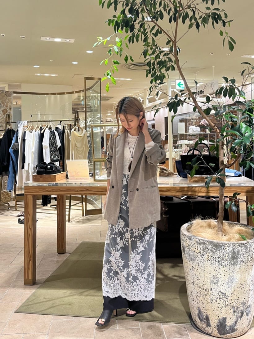 GALLARDAGALANTEの【La nature linge】NEWロングスリーブTシャツを使ったコーディネートを紹介します。｜Rakuten Fashion(楽天ファッション／旧楽天ブランドアベニュー)7019791
