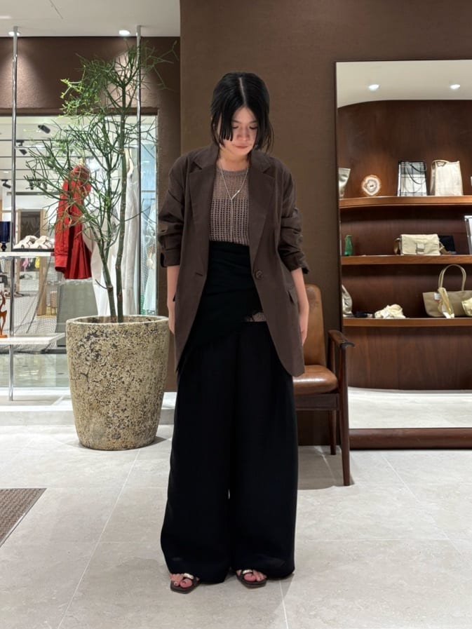 GALLARDAGALANTEの【セットアップ対応】リネンジャケットを使ったコーディネートを紹介します。｜Rakuten Fashion(楽天ファッション／旧楽天ブランドアベニュー)7020752