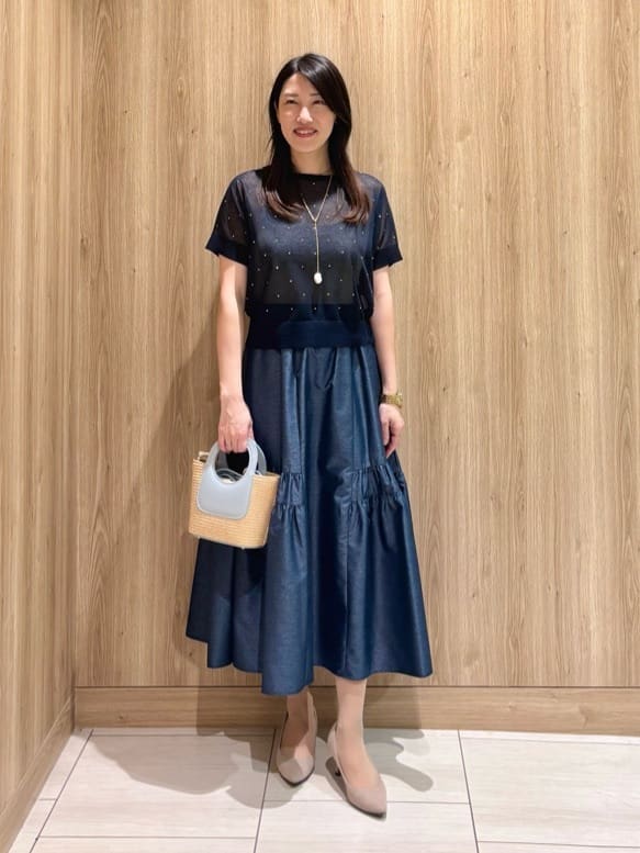 ANAYI | ビジュードットシアー プルオーバー | Rakuten Fashion(楽天