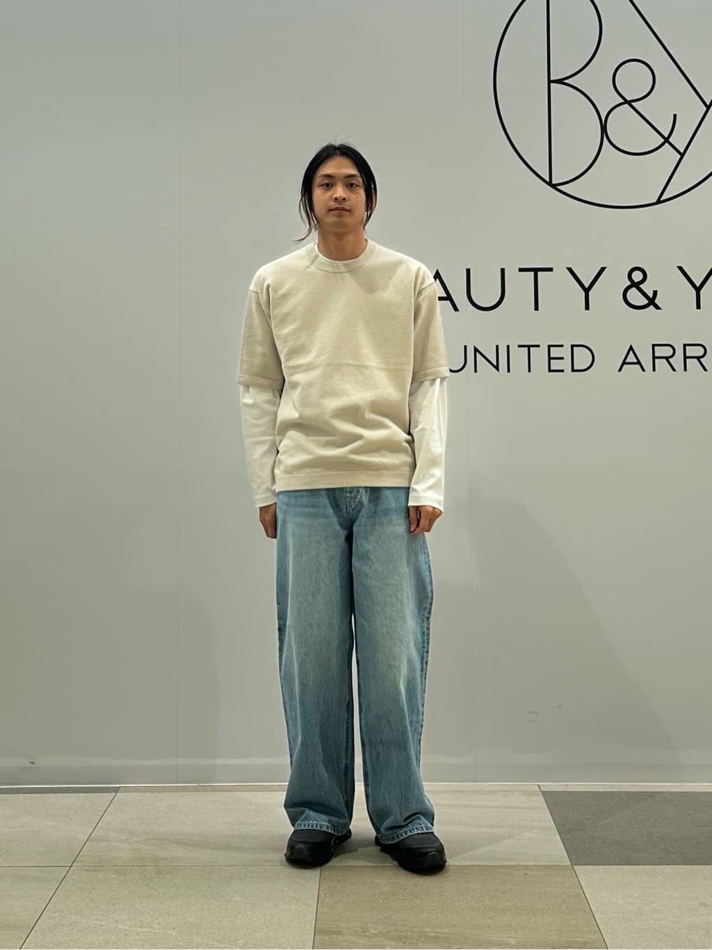 BEAUTY&YOUTH UNITED ARROWS | デニム ルーズ ポケット バギー パンツ