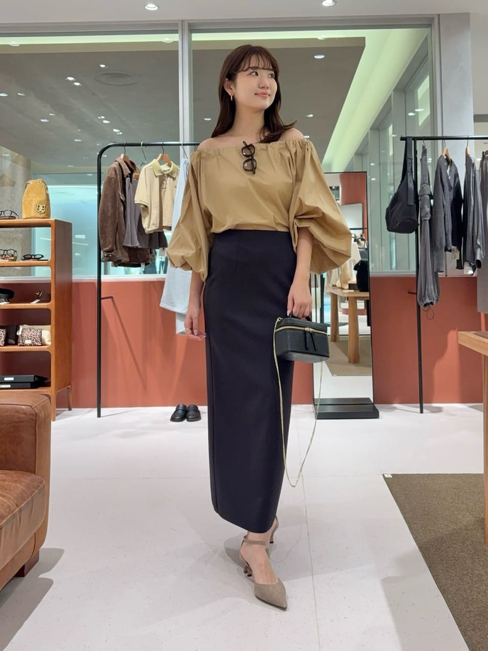 ジャージーIラインロングスカート Whim Gazette Whim Gazette | ジャージーIラインロングスカート | Rakuten Fashion