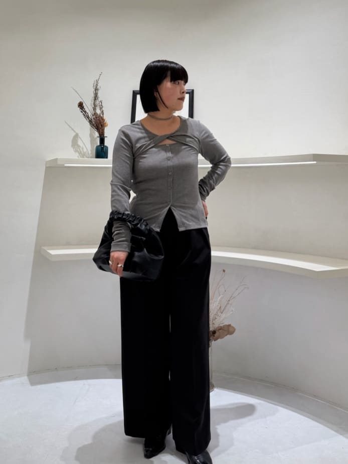 CAPRICIEUX LE'MAGE | ツイストネックT | Rakuten Fashion(楽天