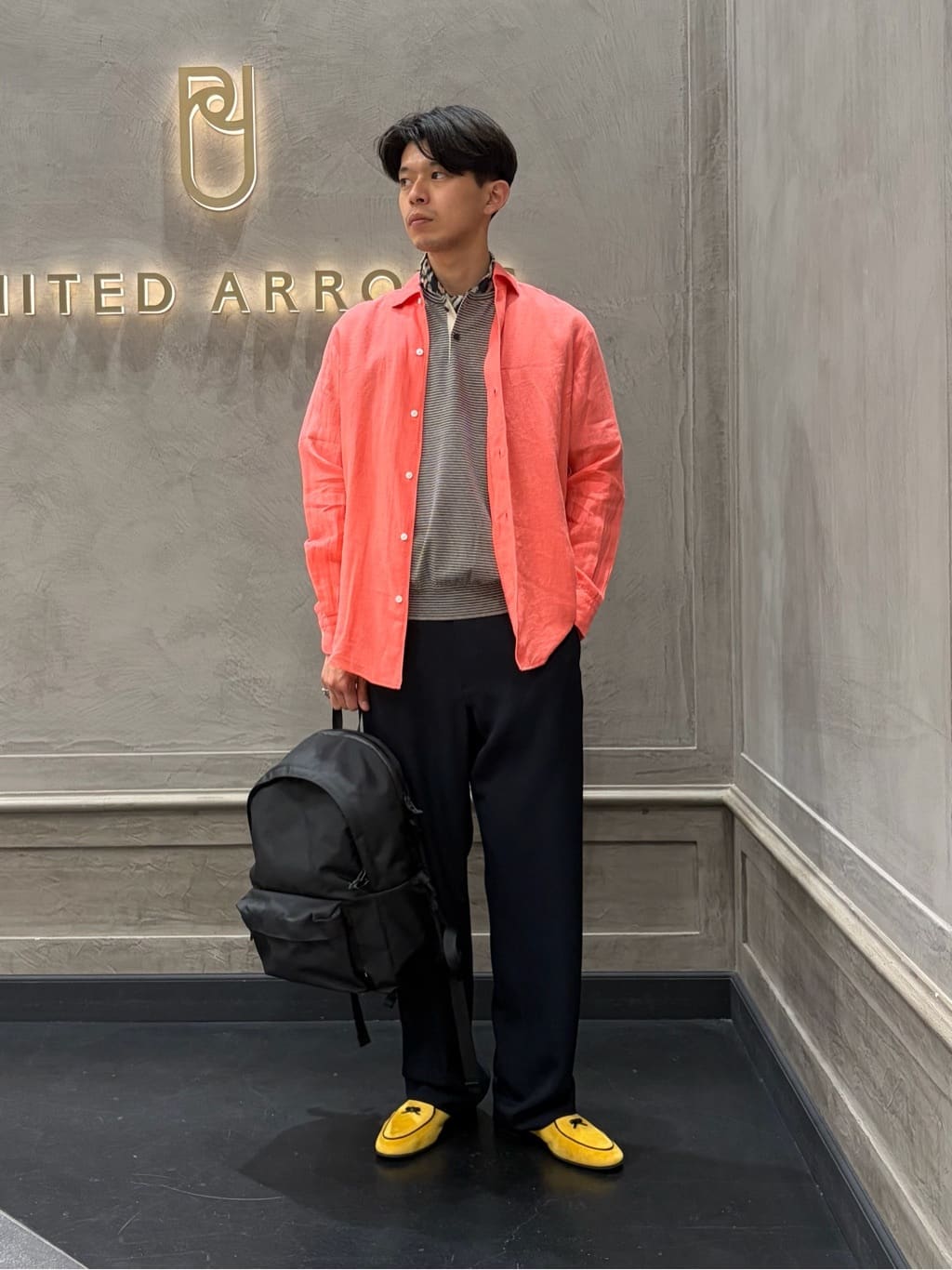 UNITED ARROWS | LIBECO リネン オープンカラー シャツ | Rakuten