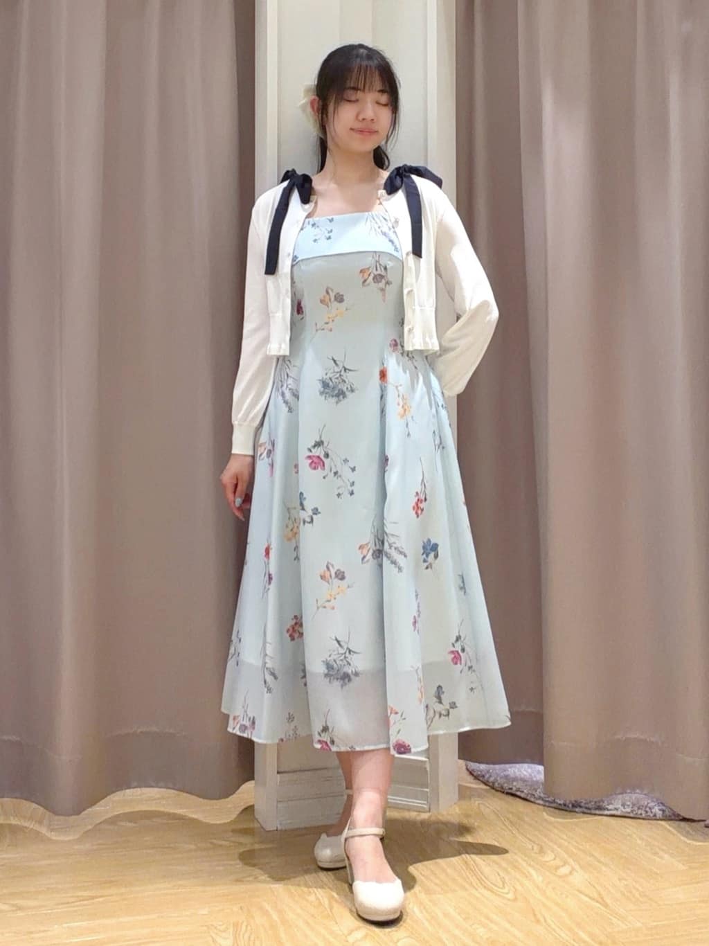 WILLSELECTION | ボタニカルフラワーシアーワンピース | Rakuten