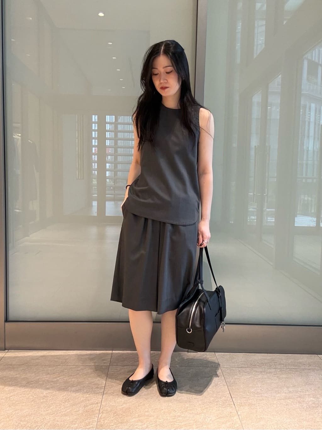 UNITED ARROWS LOEFE トロピカルウール キュロット LOEFF＞トロピカルウール キュロット