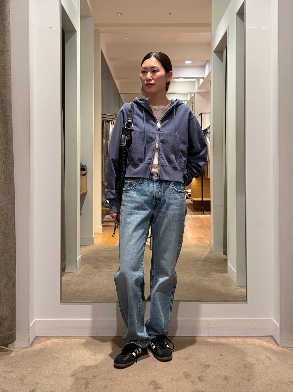 BEAUTY&YOUTH UNITED ARROWS | コットン ショートフロントジップ