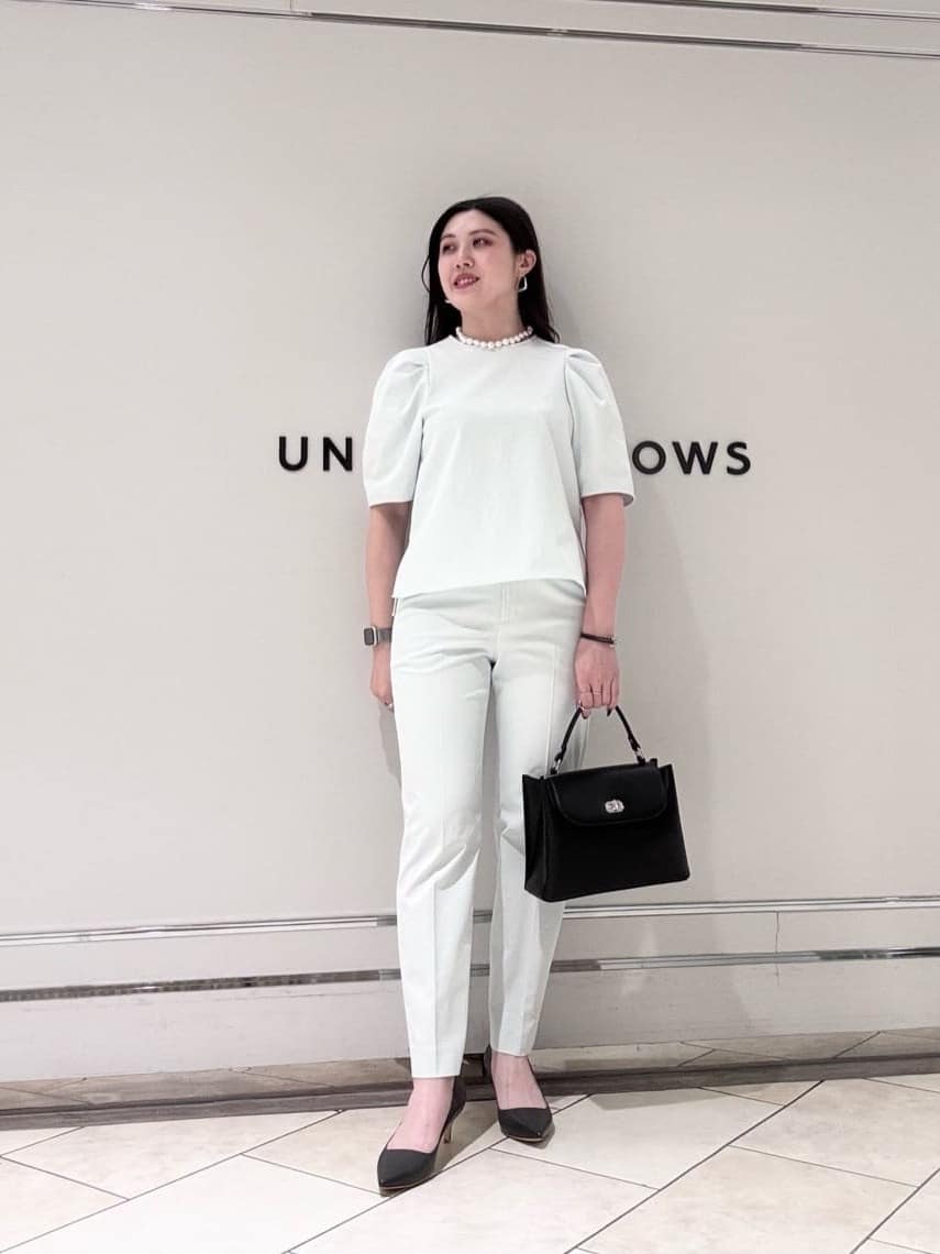 UNITED ARROWS | RIRANCHA ツイル ブラウス -ウォッシャブル