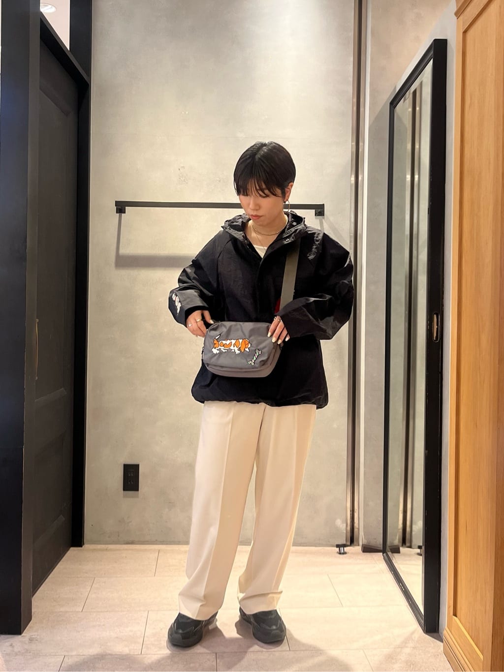 KEN NAKAYAMA×ear コラボウインドブレーカー ear PAPILLONNERの【KEN NAKAYAMA×ear】コラボ ウインドブレーカーを