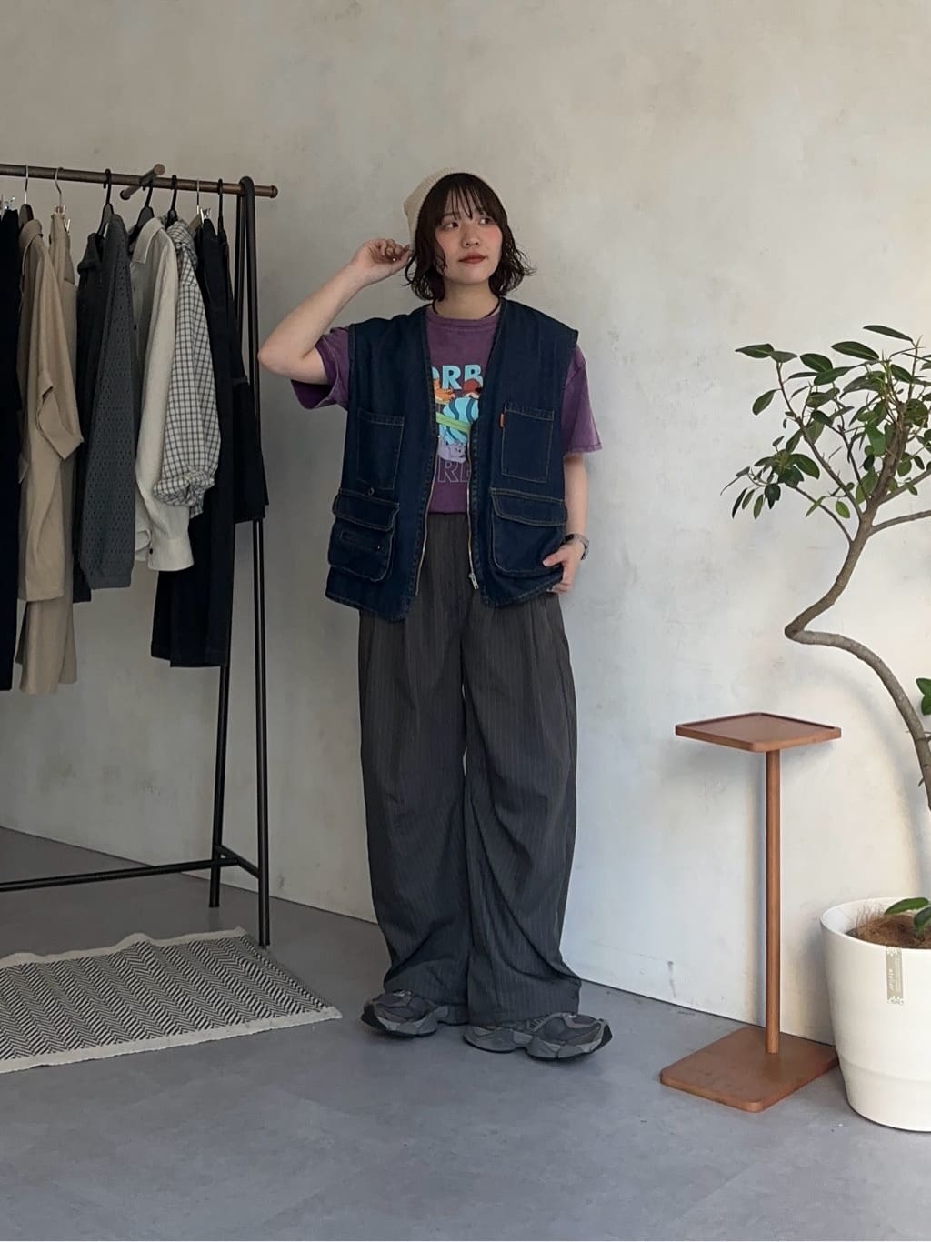 CPCM | レーヨン混デニムフィッシングベスト | Rakuten Fashion(楽天