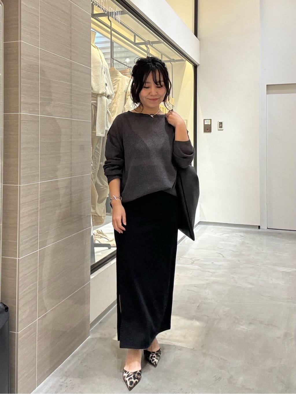 Whim Gazette | カットジョーゼットスリットスカート | Rakuten