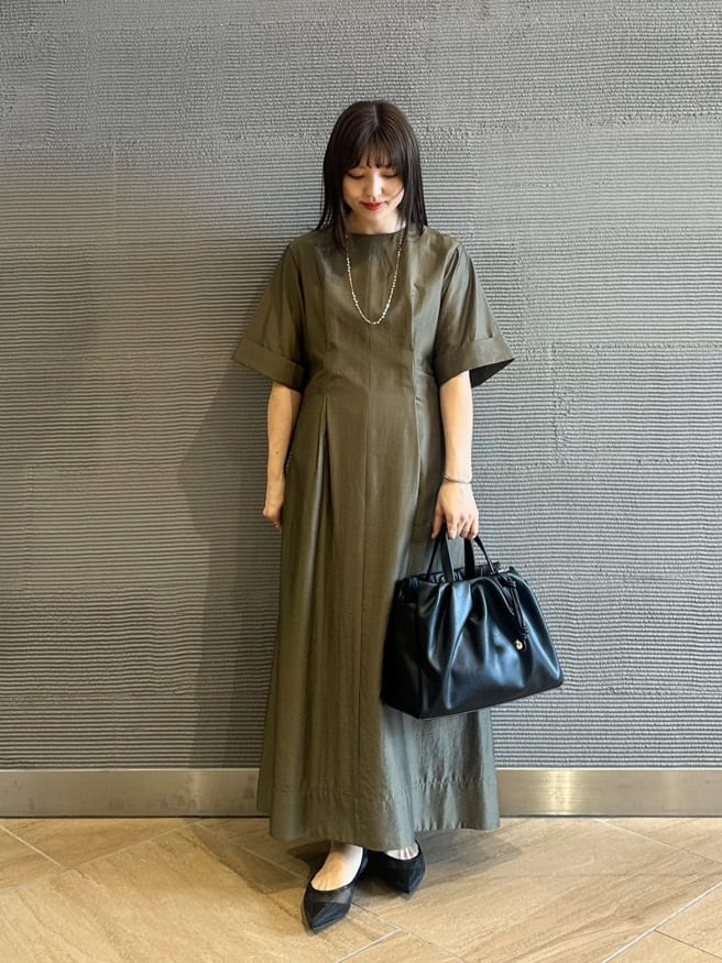 photon ワンピース UNITED ARROWS green label relaxing | フロント タック ワンピース