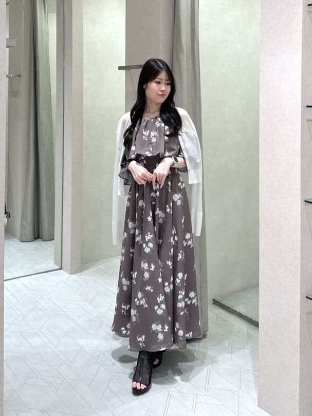 rienda | ウエストシャーリング2WAYフレアワンピース | Rakuten