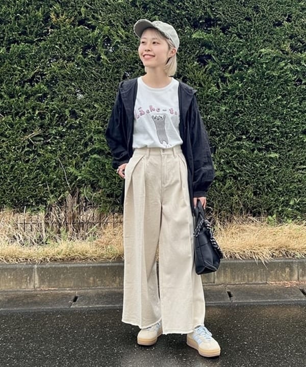 BEAMS HEART | アニマル サガラ刺繍 Tシャツ 26SS フェス