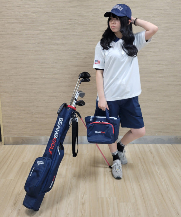 本日最終小さく畳んで発送Jones ポロシャツ Mサイズ beams golf 本日