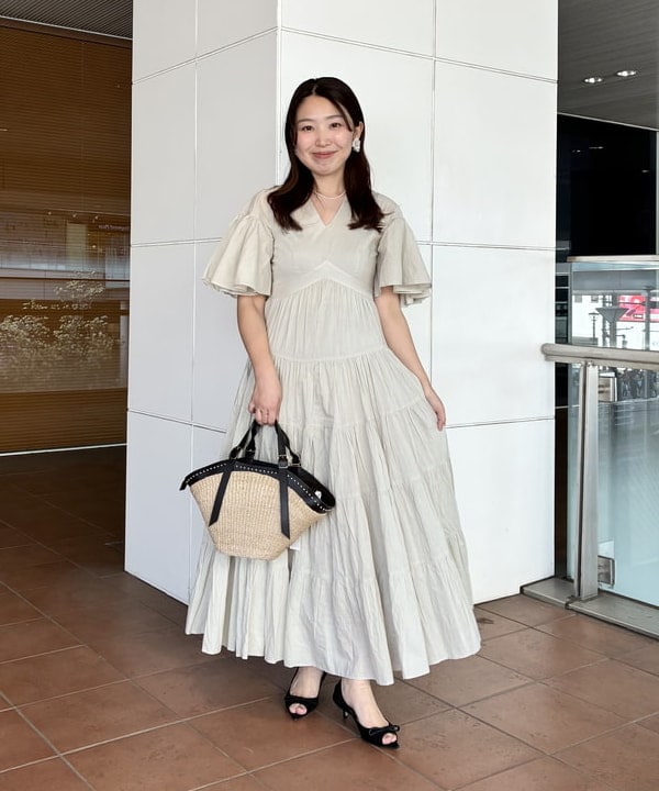 Demi-Luxe BEAMS | MARIHA / 春の夢のワンピース ソリッド | Rakuten